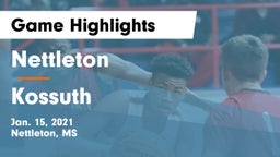 Nettleton  vs Kossuth  Game Highlights - Jan. 15, 2021