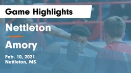 Nettleton  vs Amory  Game Highlights - Feb. 10, 2021