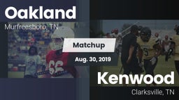 Matchup: Oakland  vs. Kenwood  2019