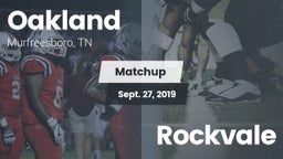 Matchup: Oakland  vs. Rockvale  2019
