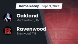 Recap: Oakland  vs. Ravenwood  2022