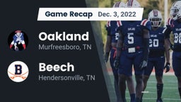 Recap: Oakland  vs. Beech  2022