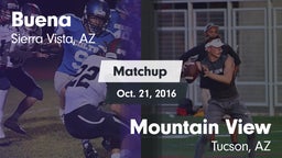 Matchup: Buena  vs. Mountain View  2016