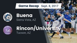 Recap: Buena  vs. Rincon/University  2017