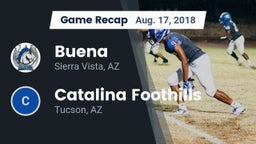Recap: Buena  vs. Catalina Foothills  2018