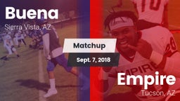 Matchup: Buena  vs. Empire  2018