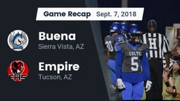 Recap: Buena  vs. Empire  2018