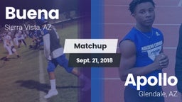Matchup: Buena  vs. Apollo  2018
