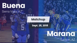 Matchup: Buena  vs. Marana  2018