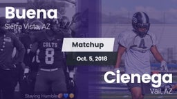 Matchup: Buena  vs. Cienega  2018
