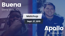 Matchup: Buena  vs. Apollo  2019