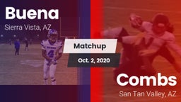 Matchup: Buena  vs. Combs  2020