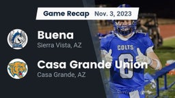 Recap: Buena  vs. Casa Grande Union  2023