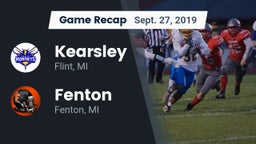 Recap: Kearsley  vs. Fenton  2019