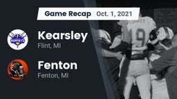 Recap: Kearsley  vs. Fenton  2021