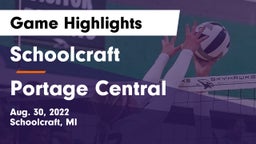 Schoolcraft  vs Portage Central  Game Highlights - Aug. 30, 2022