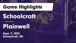 Schoolcraft  vs Plainwell  Game Highlights - Sept. 9, 2023