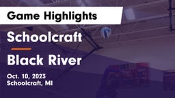 Schoolcraft  vs Black River  Game Highlights - Oct. 10, 2023