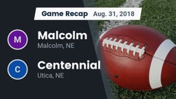 Recap: Malcolm  vs. Centennial  2018