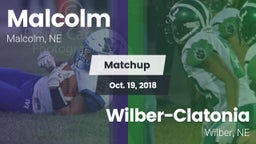 Matchup: Malcolm vs. Wilber-Clatonia  2018