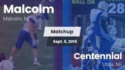 Matchup: Malcolm vs. Centennial  2019