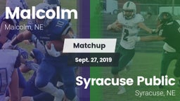 Matchup: Malcolm vs. Syracuse Public  2019