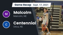 Recap: Malcolm  vs. Centennial  2021