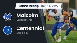 Recap: Malcolm  vs. Centennial  2022