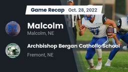 Recap: Malcolm  vs. Archbishop Bergan Catholic School 2022
