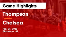 Thompson  vs Chelsea  Game Highlights - Jan. 25, 2020
