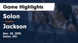 Solon  vs Jackson  Game Highlights - Dec. 30, 2020