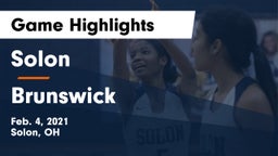 Solon  vs Brunswick  Game Highlights - Feb. 4, 2021