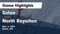 Solon  vs North Royalton  Game Highlights - Dec. 6, 2023