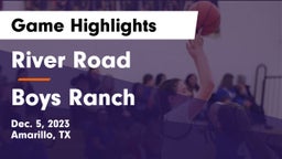 River Road  vs Boys Ranch  Game Highlights - Dec. 5, 2023
