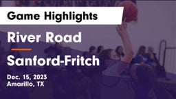 River Road  vs Sanford-Fritch  Game Highlights - Dec. 15, 2023
