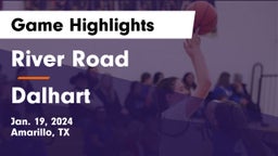 River Road  vs Dalhart  Game Highlights - Jan. 19, 2024