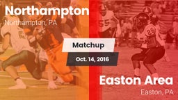 Matchup: Northampton High vs. Easton Area  2016