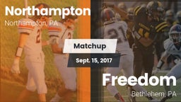 Matchup: Northampton High vs. Freedom  2017