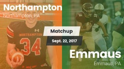 Matchup: Northampton High vs. Emmaus  2017