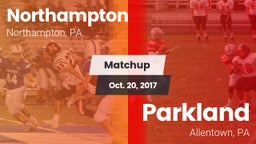 Matchup: Northampton High vs. Parkland  2017