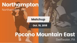 Matchup: Northampton High vs. Pocono Mountain East  2018