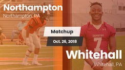 Matchup: Northampton High vs. Whitehall  2018