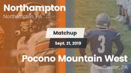 Matchup: Northampton High vs. Pocono Mountain West  2019