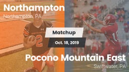 Matchup: Northampton High vs. Pocono Mountain East  2019