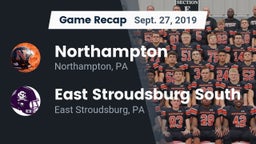 Recap: Northampton  vs. East Stroudsburg  South 2019