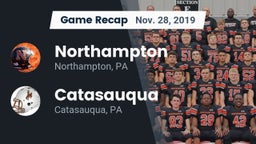 Recap: Northampton  vs. Catasauqua  2019