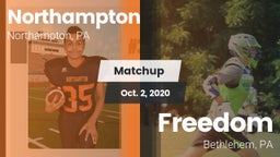 Matchup: Northampton High vs. Freedom  2020