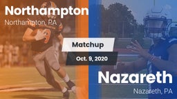 Matchup: Northampton High vs. Nazareth  2020