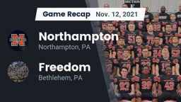 Recap: Northampton  vs. Freedom  2021