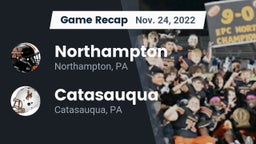 Recap: Northampton  vs. Catasauqua  2022
